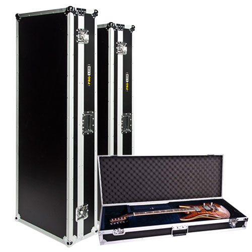 ATA electric and bass guitar cases
