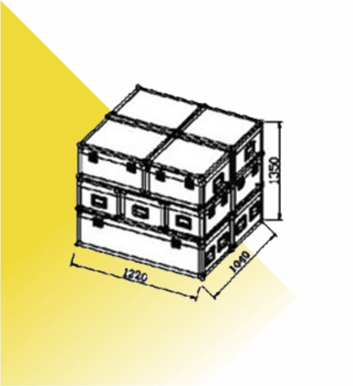 PLOK-STACKABLE CASES DIMENSIONS